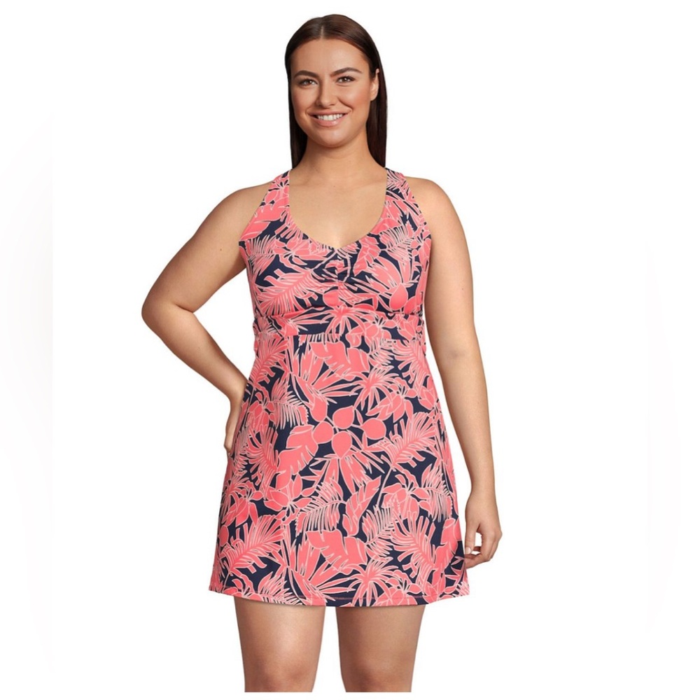 Lands End Women’s Swim Dresskini UPF 50